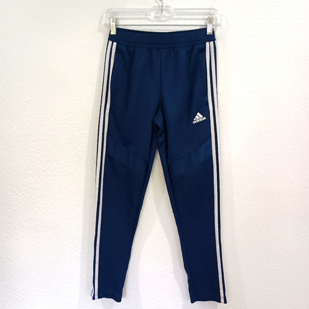 Adidas Climacool Navy Three Stripe Track Pants